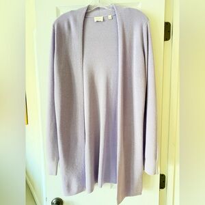 Cyrus Lavender Open-Front Women's Cardigan